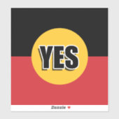 Stem vóór sticker (Vel)