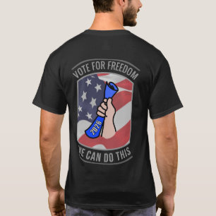 Stem voor vrijheid bij de tussentijdse verkiezinge t-shirt