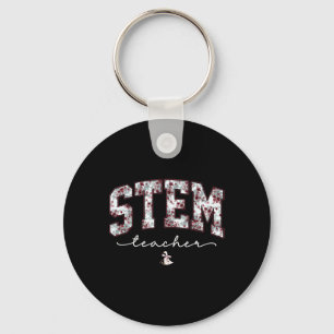 Stem Wetenschap Technologie Engineering Wiskunde L Sleutelhanger