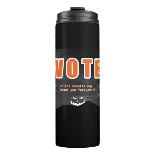 Stemangst Tactiek Thermosbeker (Voorkant)