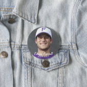 Stembridge W2007Mok, Furman Baseball, 2006-2007 Ronde Button 7,6 Cm (In situ)