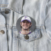 Stembridge W2007Mok, Furman Baseball, 2006-2007 Ronde Button 7,6 Cm (In situ)