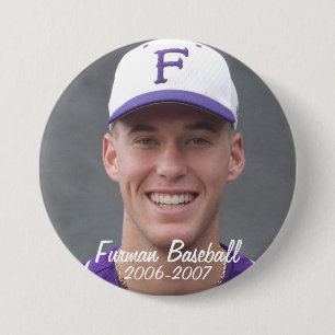 Stembridge W2007Mok, Furman Baseball, 2006-2007 Ronde Button 7,6 Cm