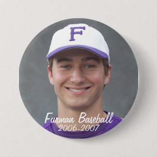 Stembridge W2007Mok, Furman Baseball, 2006-2007 Ronde Button 7,6 Cm