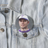 Stembridge W2007Mok, Furman Baseball, 2006-2007 Ronde Button 7,6 Cm (In situ)