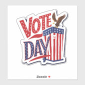 Stemdag Sticker (Vel)