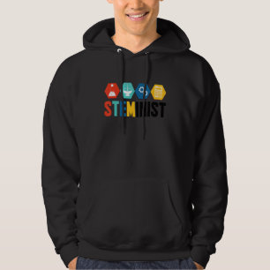 Steminist Grafische Coder Programmeur Computer Gee Hoodie