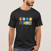 Steminist Grafische Coder Programmeur Computer Gee T-shirt (Voorkant)