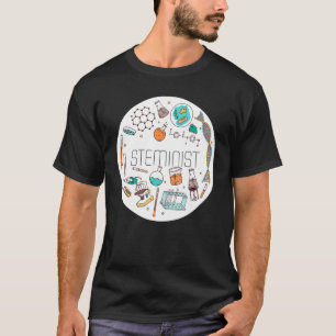 Steminist Science Technology Engineering Wiskunde  T-shirt
