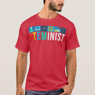 Steminist Science Technology Engineering Wiskunde  T-shirt