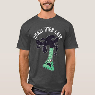 Steministische gelijkheid Stem Crazy Science Women T-shirt