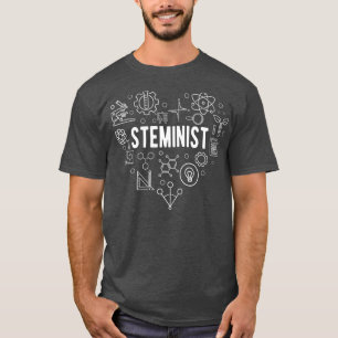 Steministische science technology codering STEM T-shirt