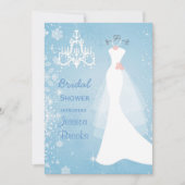 Stemkleding Chandelier Bridal - Uitnodiging (Voorkant)