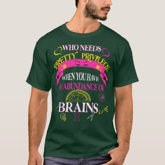 Stemkracht voor staministische meisjes tieners wis t-shirt