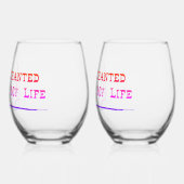 STEMLESS GLASSES studio miiri Wijnglas Zonder Voet (Links)