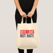 Stemliefde niet haten tote bag (Voorkant (product))