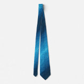 Stemmen bij blauw Glitter Ombre Sparkles Stropdas (Achterkant)