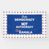 Stemmen Democratie Stemmen Kamala Spandoek (Horizontaal)