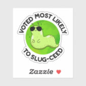 Stemmen die het meest waarschijnlijk is om te snoe sticker (Vel)