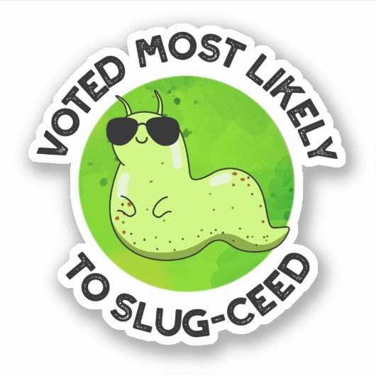 Stemmen die het meest waarschijnlijk is om te snoe sticker (Voorkant)