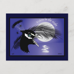 Stemmen in de nacht Postkarte Briefkaart