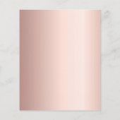 Stemmen in het stemmenu roze floralen stoffig roos flyer (Achterkant)