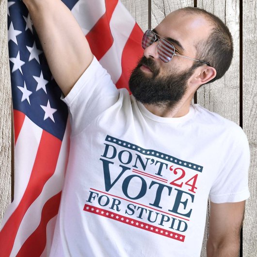 Stemmen niet voor stootte 2024 t-shirt