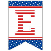 Stemmen op sterren en strepen rood wit blauw vlaggetjes (Tweede vlag)