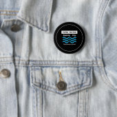 Stemmen Ronde Button 5,7 Cm (In situ)