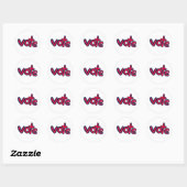 Stemmen Ronde Sticker (Vel)