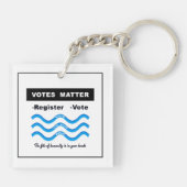 Stemmen Sleutelhanger (Achterkant)