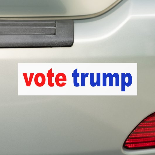 " stemmen troep " bumpersticker (Op auto)