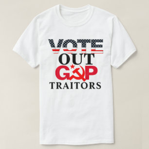 STEMMEN UIT DE GOP-TRAITORS T-SHIRT