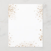 Stemmen van het programma voor het uitzenden van w flyer (Achterkant)