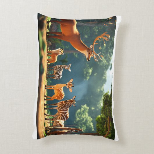 Stemmen van het wild accent kussen (Achterkant (Verticaal))