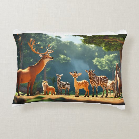 Stemmen van het wild accent kussen (Achterkant)