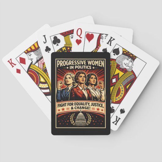 Stemmen van Verandering Pokerkaarten (Achterkant)