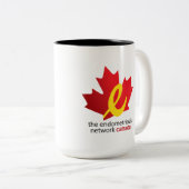 stemmen verenigd voor de Mok van endometriose koff (Voorkant rechts)