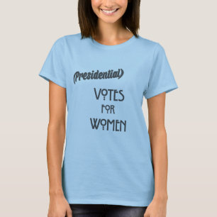 Stemmen voor (Blauwe) Vrouwen - presidentiële verr T-shirt