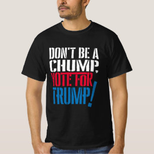 stemmen voor de troep is geen kwestie van stemmen t-shirt