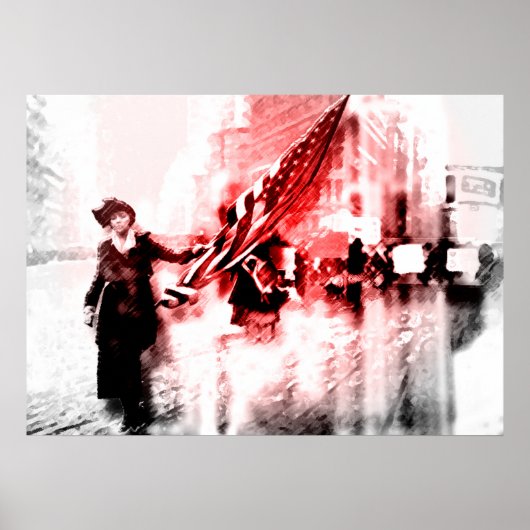 Stemmen voor haar poster (Voorkant)