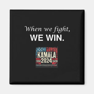 Stemmen voor President Kamala Harris 2024 Magneet