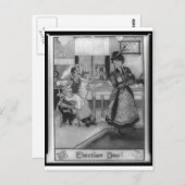 Stemmen voor vrouwen! briefkaart (Voorkant / Achterkant)