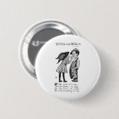 Stemmen voor vrouwen ronde button 5,7 cm (Voorkant /achterkant)