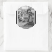 Stemmen voor vrouwen! ronde sticker (Tas)