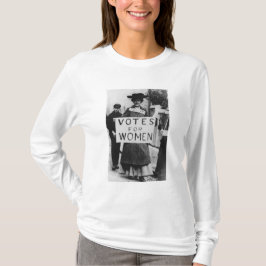Stemmen voor vrouwen t-shirt