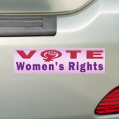 Stemming: 1 Bumpersticker (Op auto)