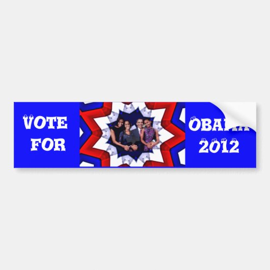 Stemming! 2012 bumpersticker (Voorkant)