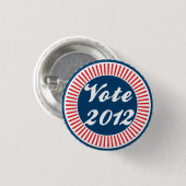 Stemming: 2012 ronde button 3,2 cm (Voorkant /achterkant)