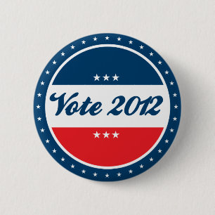 Stemming: 2012 ronde button 5,7 cm